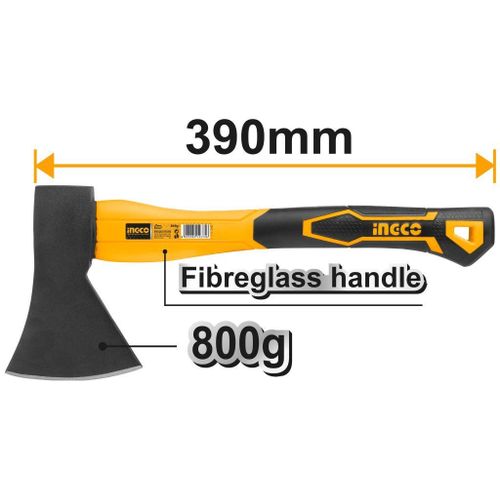 INGCO Axe - Orange, Black