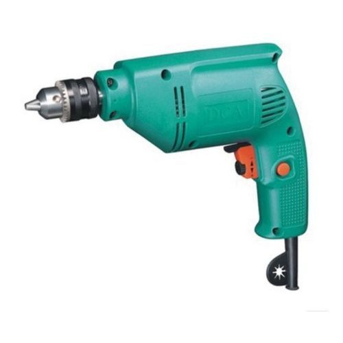 Dca Genuine 10mm Electric Drill With Speed Control-Green