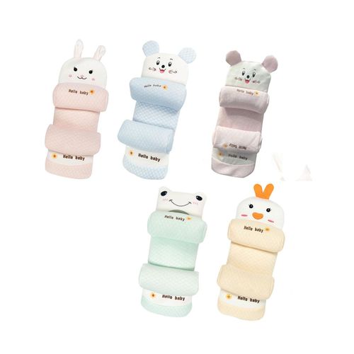 Prevent Flat Head Cartoon Cute Pink Bunny