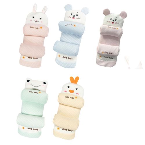 Prevent Flat Head Cartoon Cute Pink Bunny