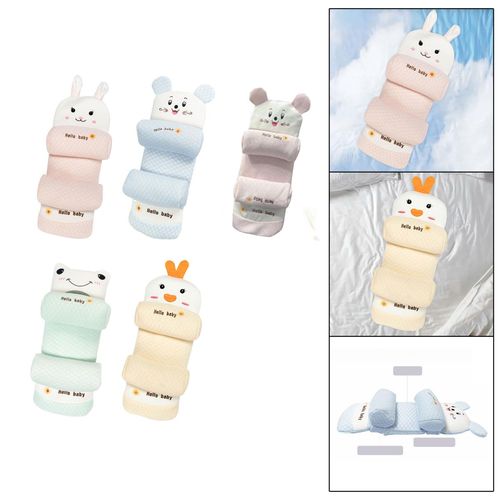 Prevent Flat Head Cartoon Cute Pink Bunny