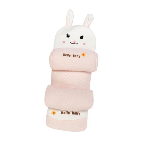Prevent Flat Head Cartoon Cute Pink Bunny
