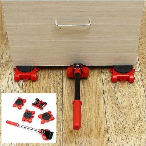 Moving Helpers Rack And Rollers,  - Red,