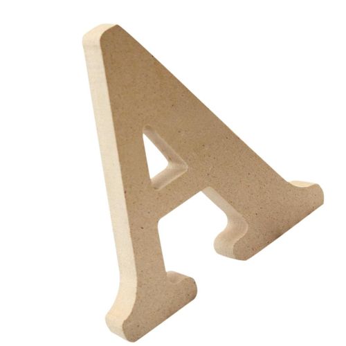 Wooden Capital Letter Alphabet And Letters Plaque Wooden