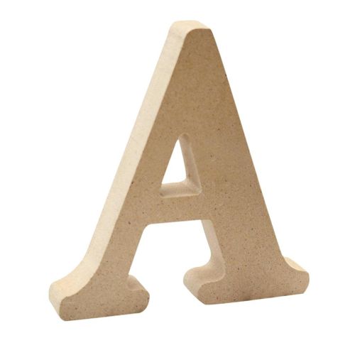 Wooden Capital Letter Alphabet And Letters Plaque Wooden