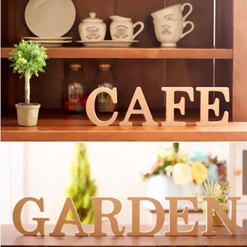 Wooden Capital Letter Alphabet And Letters Plaque Wooden