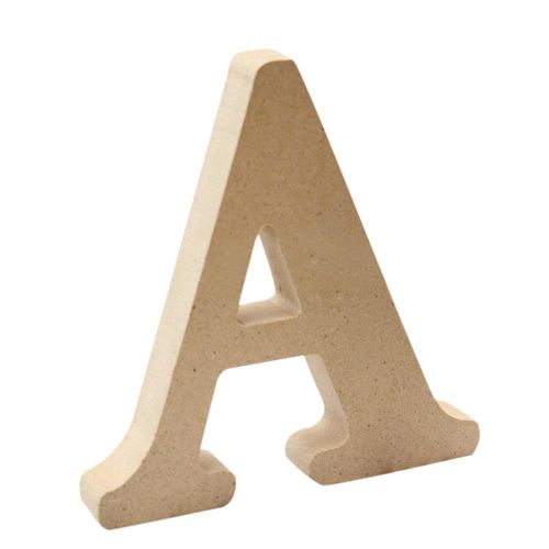 Wooden Capital Letter Alphabet And Letters Plaque Wooden
