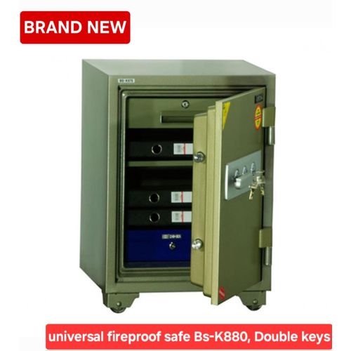 Universal Fireproof Safe BS K880 -Two Keys, 180kgs