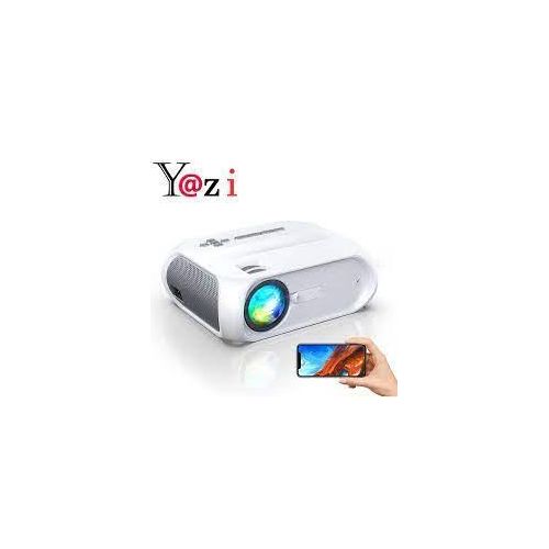 T7 HD 1080P Smart Home Theater Projector Multimedia Multi-Screen Interactive (7000 lm) Portable Projector- Multicolor