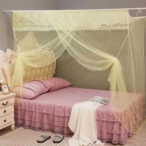 Singledoor Mosquito Net Square Roof for Home1.2x1.9x1.6 Meters