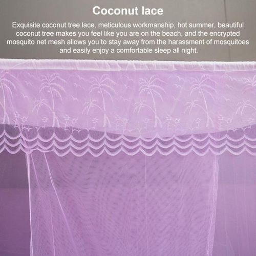 Singledoor Mosquito Net Square Roof for Home1.2x1.9x1.6 Meters