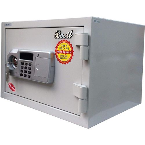 Electronic Steel Fireproof Lock Box Digital Security Safe Box For Home Fashion With Keypad To Protect Money,Jewelry,Passports For Home,Business Or Travel -Multicolor