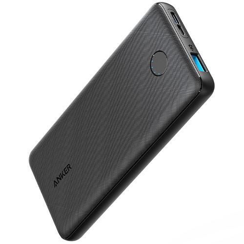 Slim And Poweful Power Bank PowerCore Slim 10000mAh Fast Charge Portable Charger For All Phones- Black