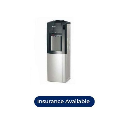 SPJ Share this product   Hot, Normal & Cold 3 Taps Free Standing Water Dispenser With Refrigerator, Grey.