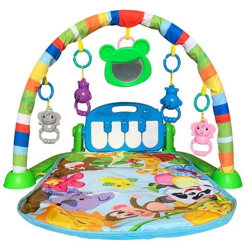 Baby Play Mat Toys for 0-3-6-12 Months Activity Jungle Gym Playmat Tummy Time Mat with Piano Newborn Infant Toy New NO