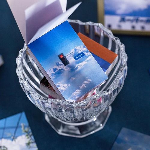 50Pcs Landscape Summer Ins Decorative Scrapbooking Stick Label Diary Album Stationery Painting Sticker For Girls Boy Students