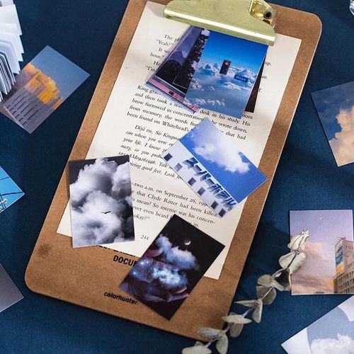 50Pcs Landscape Summer Ins Decorative Scrapbooking Stick Label Diary Album Stationery Painting Sticker For Girls Boy Students