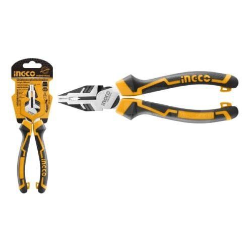 INGCO HHCP28180 High Leverage Combination Pliers - Black