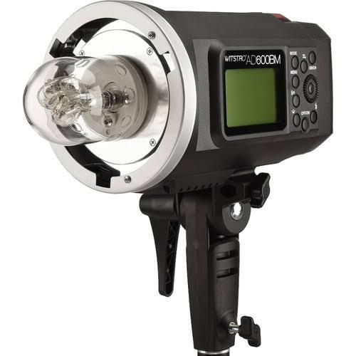 Godox AD600BM Bowens Mount 600Ws GN87 HSS Outdoor Flash Strobe Light with 2.4G Wireless X System, 8700mAh Black