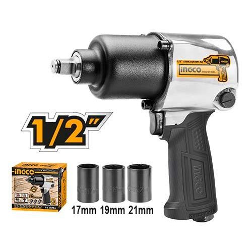INGCO AIW12562 Air Impact Wrench (12.5mm) - Black
