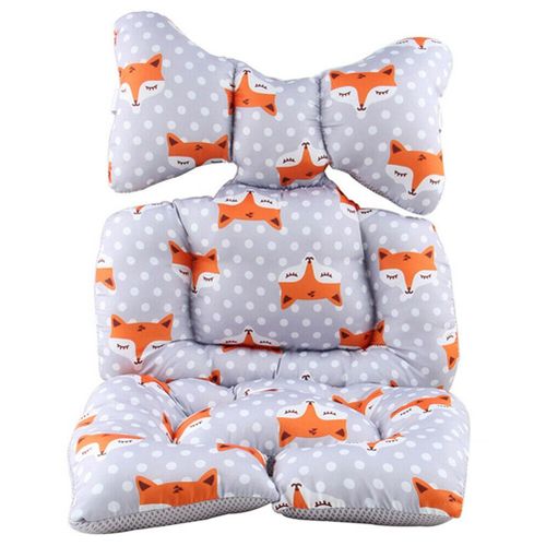 Baby Stroller Cotton Thicken Pad Soft Environmentally Friendly Aseptic Fabric Pad New,Little Fox NO5114