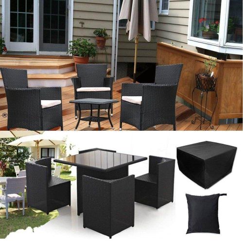 Outdoor garden balcony furniture table chair cover#126x126x74cm 126x126x74cm