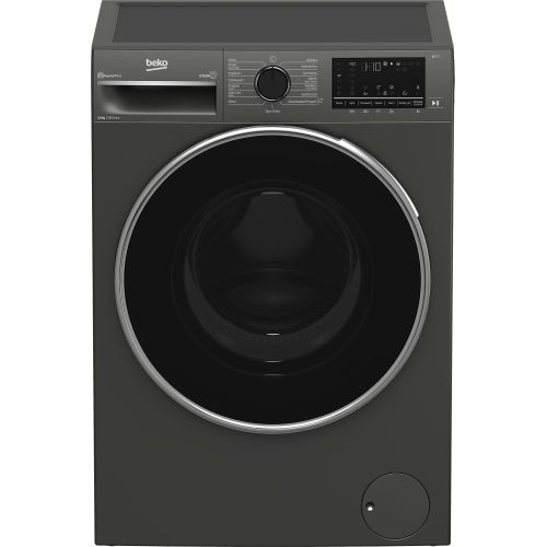 Beko BAW100 UK Front Load Washing Machine, Grey - 10KG