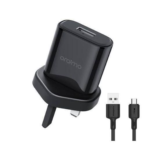 Oraimo Phone Charger Smart Micro USB-Black