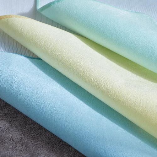 Waterproof Absorbent Incontinence Bed Pad Light Green  60x90cm