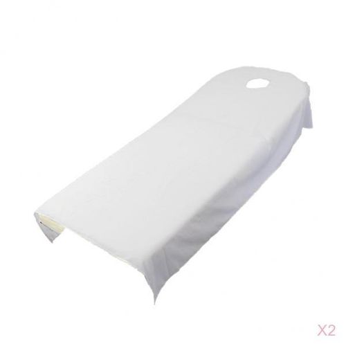 2x  Massage SPA Bed Mattress Skirt With Hole