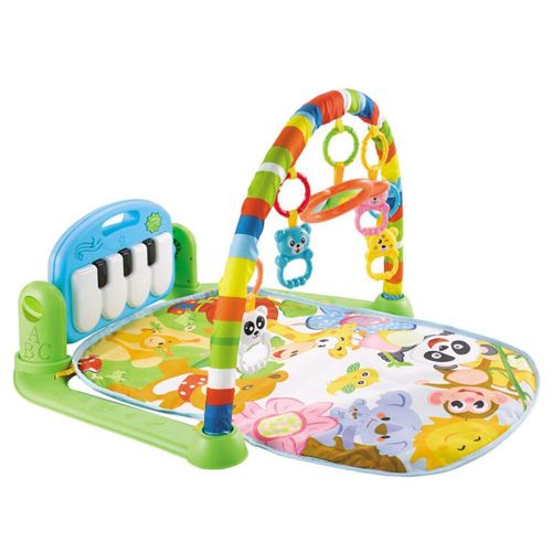 Baby Play Mat Toys for 0-3-6-12 Months Activity Jungle Gym Playmat Tummy Time Mat with Piano Newborn Infant Toy New NO5233