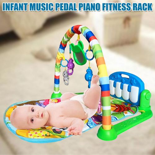Baby Play Mat Toys for 0-3-6-12 Months Activity Jungle Gym Playmat Tummy Time Mat with Piano Newborn Infant Toy New NO5233
