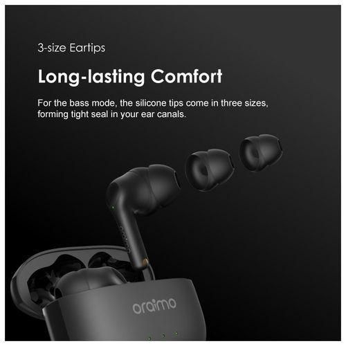 Oraimo FreePods 3 True Wireless Earbuds with type C USB - Black