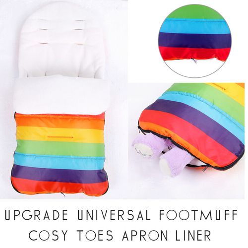 Universal Baby Toddler Footmuff Cosy Warm Toes Apron Liner Pram Stroller Hot Multicolor