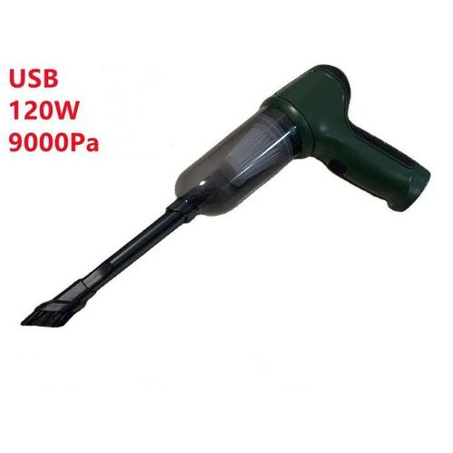 Multifunctional Powerful Home Handheld Blowing Vacuum Cleaner, Ultra Light Suction Power, USB Charging, For Home Cleaning- Multi-colour.