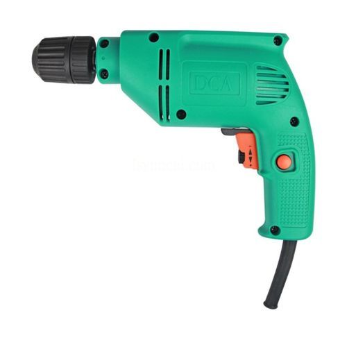 DCA Electric Drill With Plastic Amateur Cover - Green