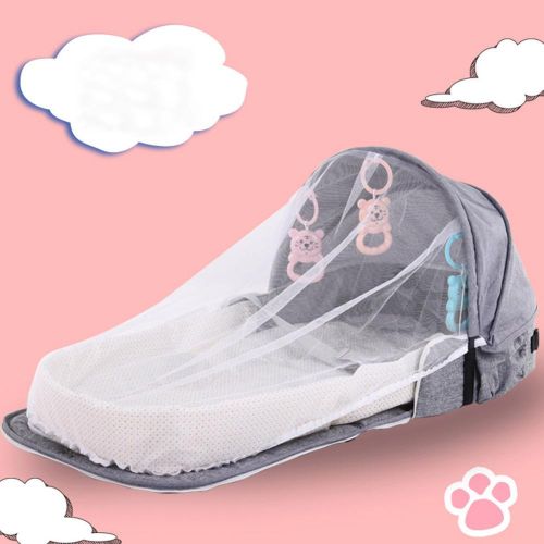 Portable Baby Infant Mosquito Nets Tent Mattress Bed Cover Travel Foldable Crib New NO5271