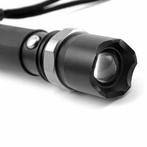 Mini LED Pen Light Torch Pocket Flashlight Camping Emergency Torch - Black