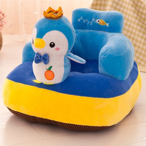 Baby Seat Sofa Cover Seat Cute Feeding Chair Without Cotton Filler Monkey