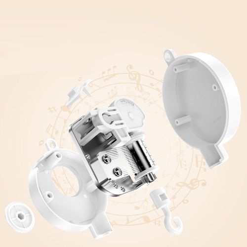 Rotary Mobile Crib Music Box Windup Clockwork Movement