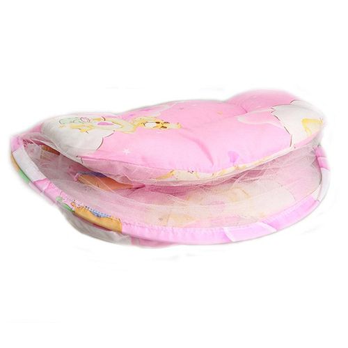 New Portable Baby Bed Crib Folding Mosquito Net Infant Cushion Mattress Pillow NO5278