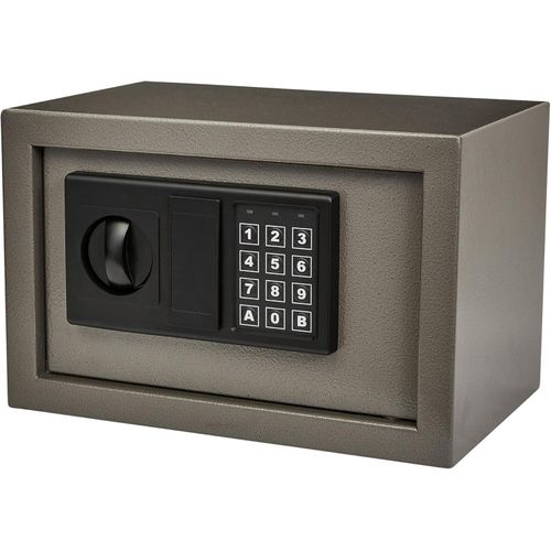 Digital Safe - Electronic Steel Safe with Keypad and Manual Override Keys - Protect Money, Jewelry, Passports - For Home  Business