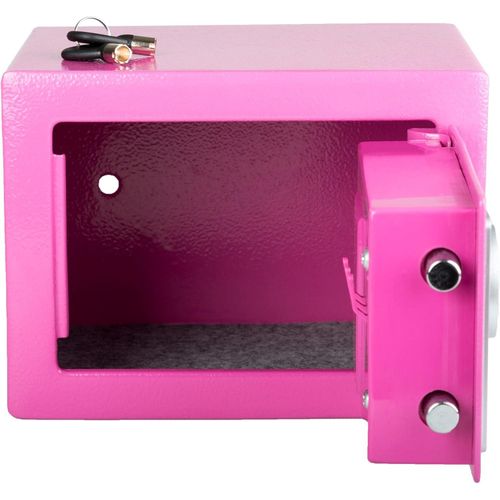 Digital Safe - Electronic Steel Safe with Keypad and Manual Override Keys - Protect Money, Jewelry, Passports  For Home, Business
