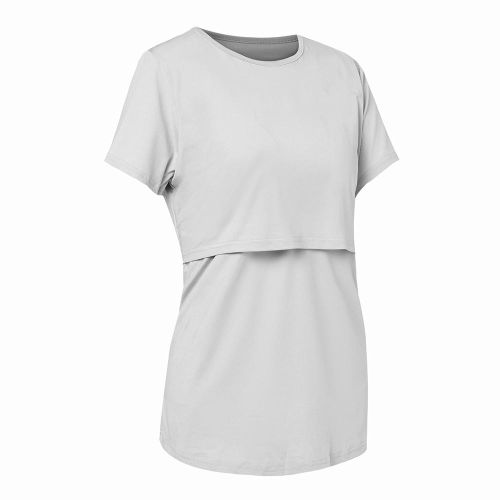 Nursing Breastfeeding Top Loose Plus Size T-shirt For Lactation Period Wear NO5272