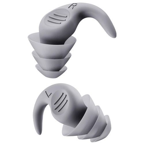 2pcs Reusable Ear Plugs for Sleeping Noise Cancelling for Grey