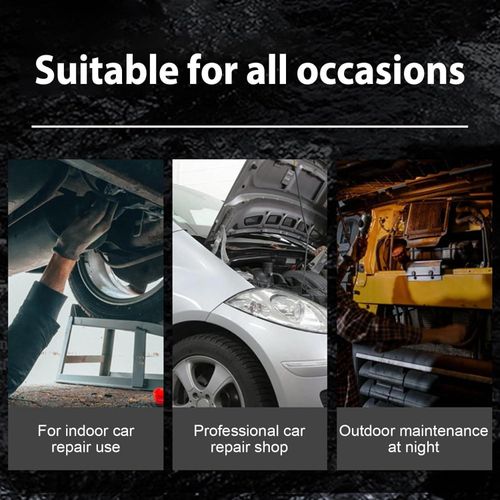 LED Vehicle Inspection Torch, High Brightness Workshop Inspection Lamp, Ergonomic Mechanic Night Work Light with Non-Slip Grip, Long-Lasting Vehicle Maintenance Light for Car Repairing, Outdoor use