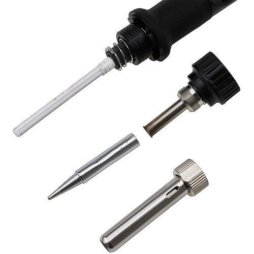 Constant Adjustable Temperature  Soldering Iron - Black