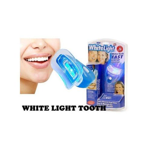 White Light Teeth Whitening Technology, Blue.