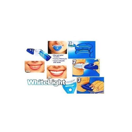 White Light Teeth Whitening Technology, Blue.