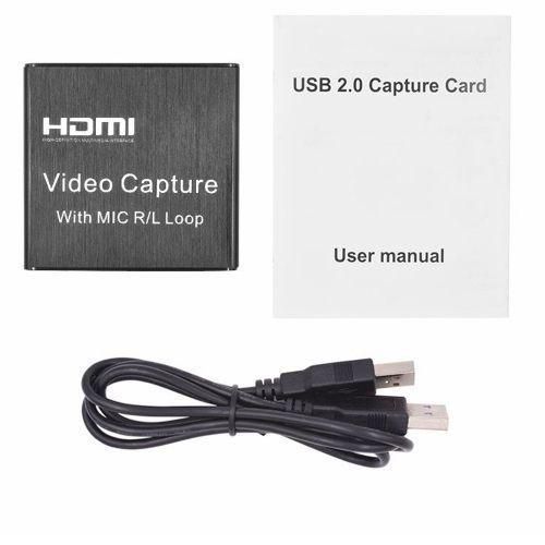 4K 1080P HDMI-Compatible Game Capture Card